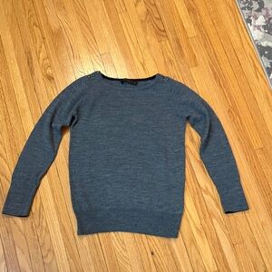 The Limited heather grey Crew Neck Sweater